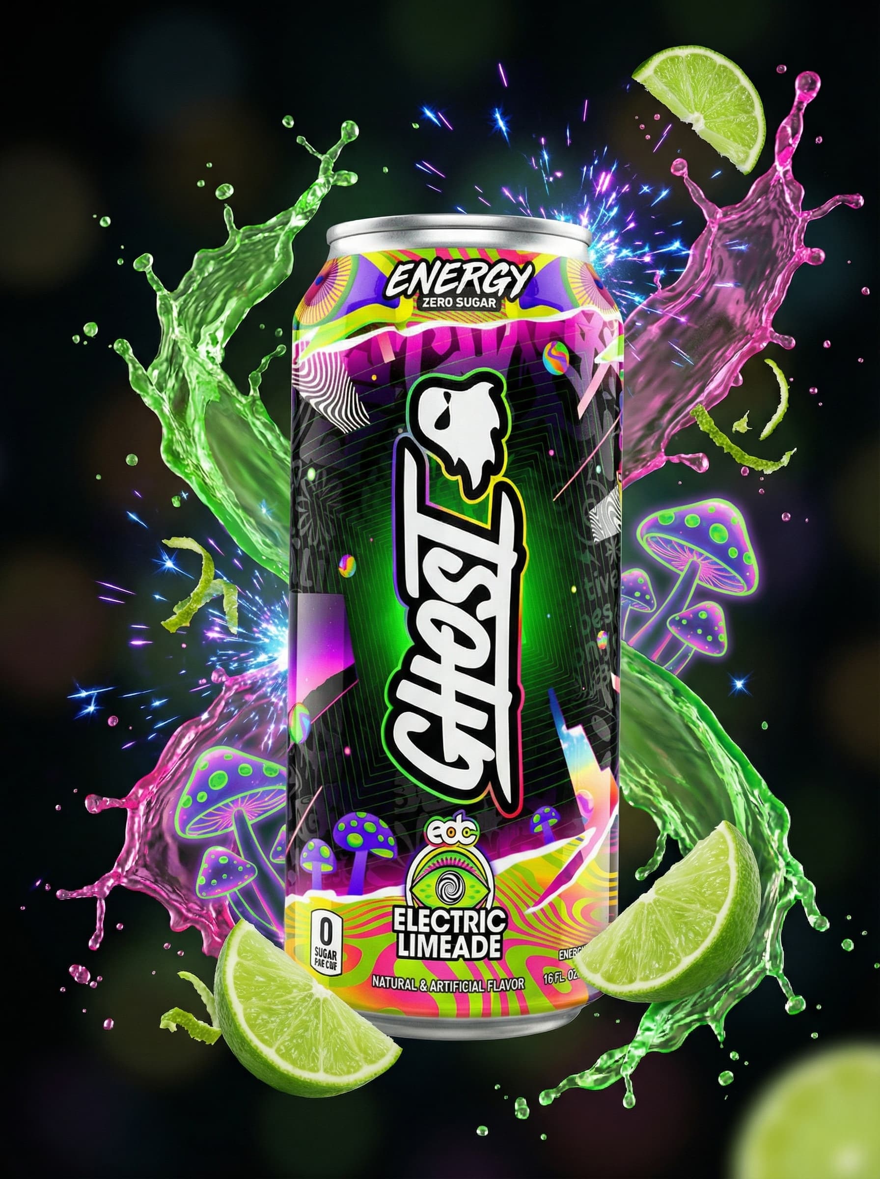 Ghost Electric Limeade Energy Drink
